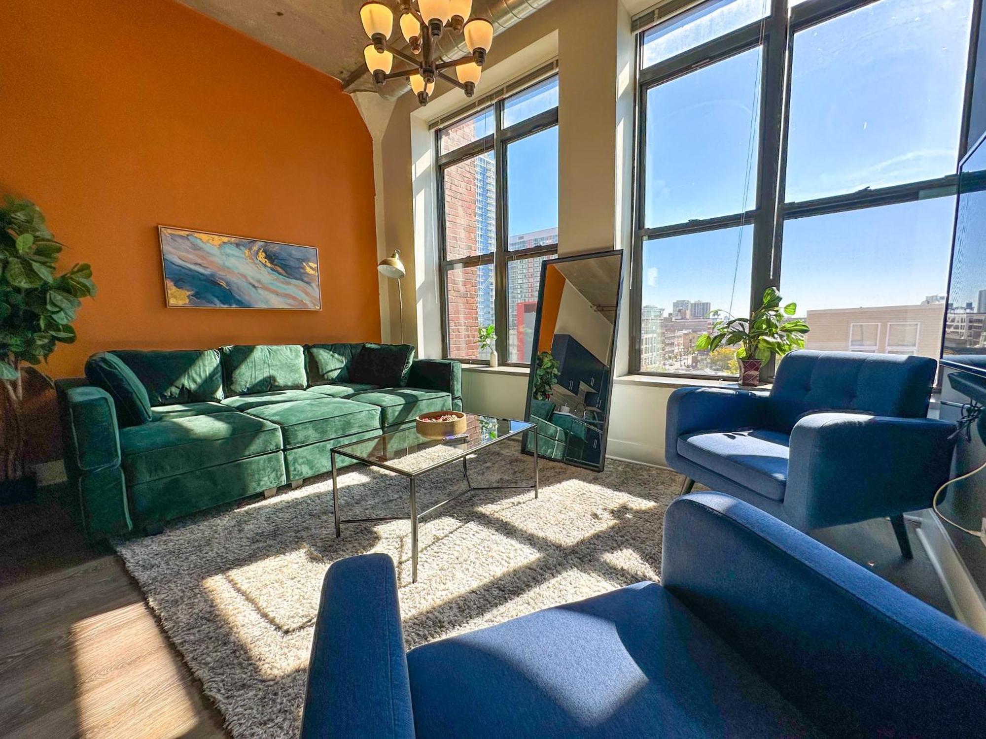 Family Friendly 2Br South Loop Suite With Optional Parking And Gym Access Sleeps Up To 8 Near Mccormick Place And Soldier Field شيكاغو المظهر الخارجي الصورة