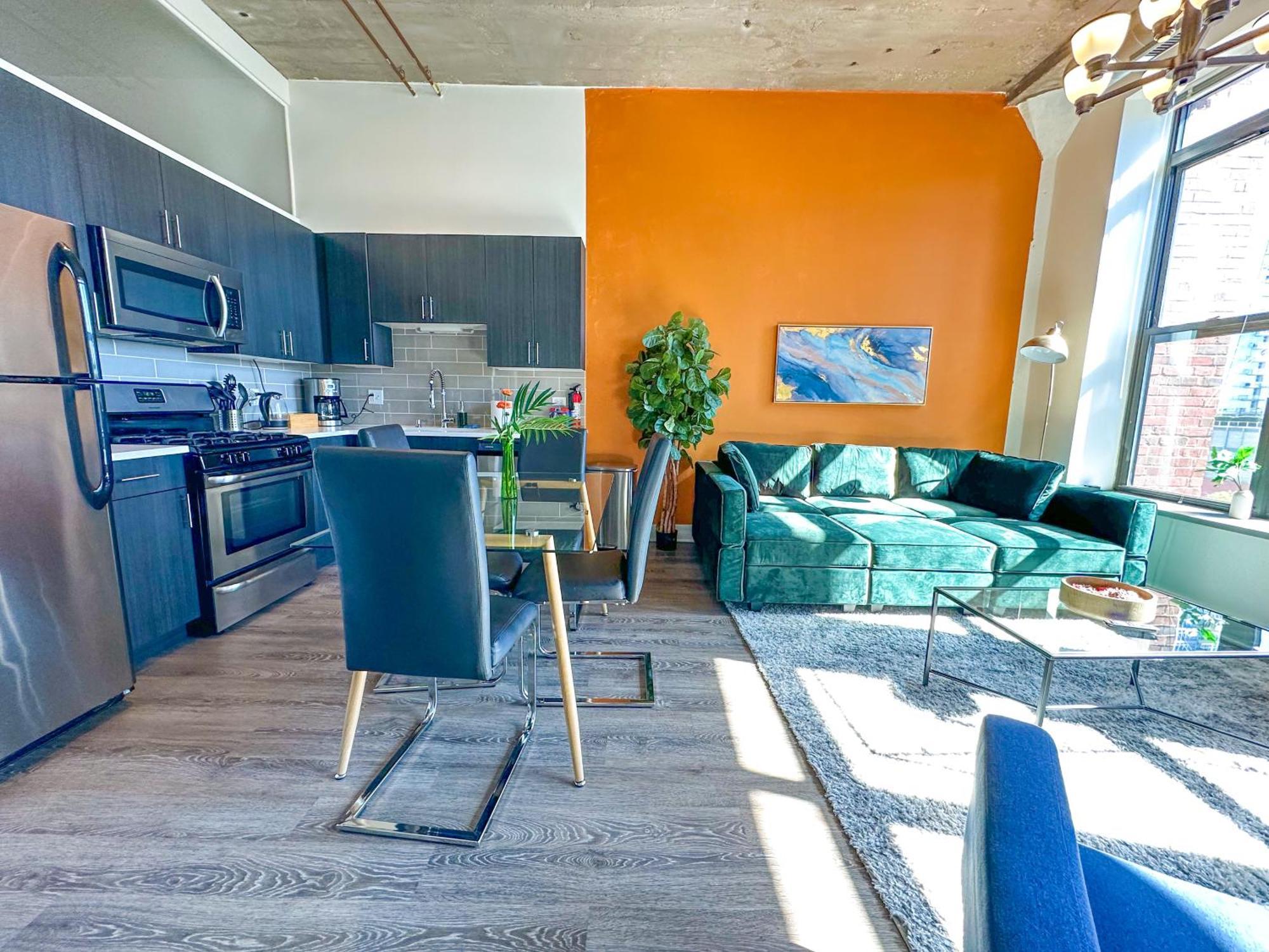 Family Friendly 2Br South Loop Suite With Optional Parking And Gym Access Sleeps Up To 8 Near Mccormick Place And Soldier Field شيكاغو المظهر الخارجي الصورة